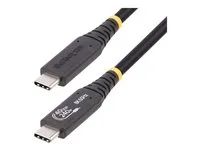 USB kabel - USB-C (M) do USB-C (M) - USB4 / Thunderbolt 3 / Thunderbolt 4 / DisplayPort 1.4 - 48 V - 5 A - 1 m - neobsahuje halogen, pasivní, podpora 4K120Hz, podpora 8K60Hz, technologie Extended Power Range (EPR), podpora napájení Power Delivery 3.1 - černá