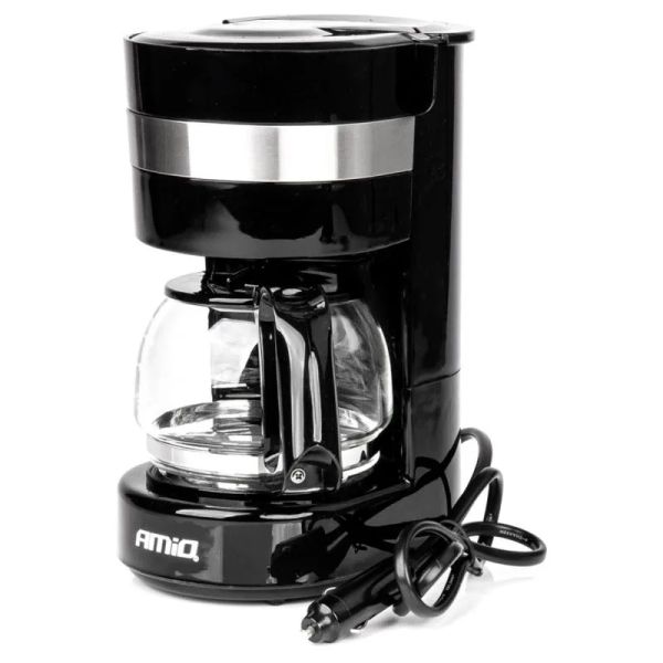 AMIO Kávovar do auta, 0,65 l, 24 V, 300 W