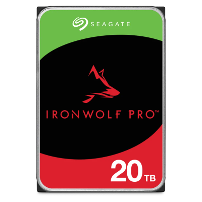 QNAP Seagate, HDD, IronWolf Pro, SATA III, 3.5-inch, 20TB, ST20000NT001