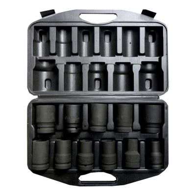 Sada nástrčných hlavic 17-41 mm GEKO G10076 11 ks