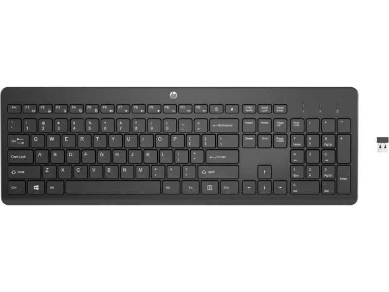 HP 230/Bezdrátové USB/CZ layout/Černá