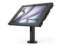 Black - Montážní sada (stojan, kryt) - odkrytá přední/zadní kamera a senzory - pro tablet - uzamykatelný - kovový rám - černá - velikost obrazovky: 8" - montáž na stěnu - pro Apple 13-inch iPad Air (M2, M3)