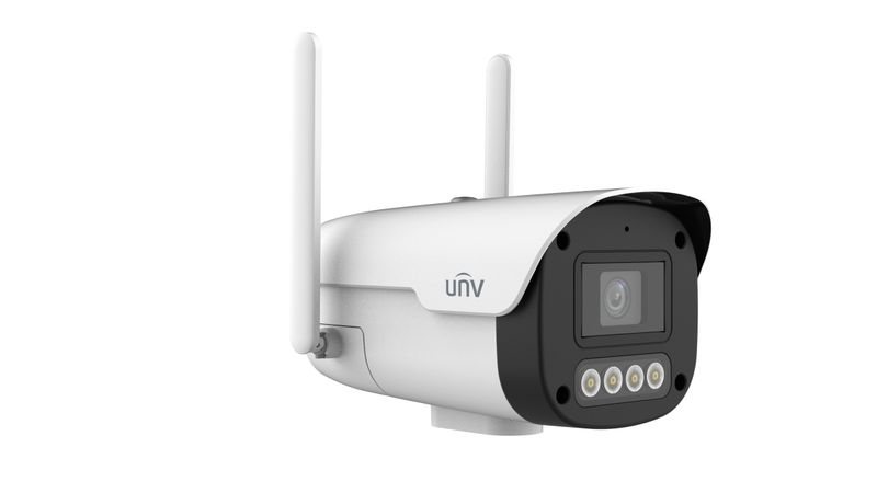Uniview IPC2A14LP-ADF40KC-4G-E LTE 4MPx bullet venkovní, 79°, Smart IR 50 m + Bílý 30 m