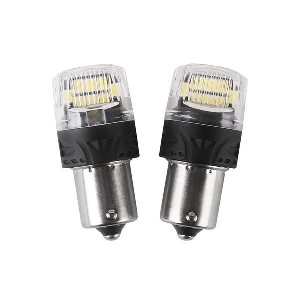Autožárovka LED BA15S 12 V CARCLEVER 16LED 2835SMD bílá 2 ks