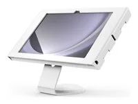 Montážní sada - šroubovatelný - pro tablet - 45° jádro - uzamykatelný - kovový rám, ocel - bílá - velikost obrazovky: 11" - na stůl, montáž na stěnu - pro Samsung Galaxy Tab A9+