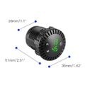 Palubní LED hodiny 12-24V STU 34671