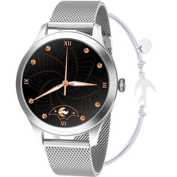 MAXCOM Fit FW42, Smart hodinky, stříbrné