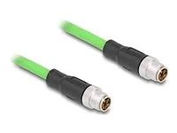 M12 Cable X-coded 8 pin male to male PUR