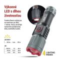 LED nabíjecí kovové svítidlo 300 lm, 700 mAh