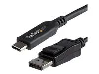 8K USB-C to DP Cable - Externí video adaptér - USB-C - DisplayPort - černá - pro P/N: TB4CDOCK