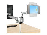 Startech Secure Tablet Stand, Anti Theft Universal Tablet Holder for Tablets up to 10.5", Lockable Tablet Stand for Desk/ K-Slot Compatible, VESA Mount, Wall Mount Tablet Enclosure - Security POS Tablet Stand (SECTBLTPOS2) - Stojan - pro tablet - uzamykatelný - ocel - cerná - velikost obrazovky: 10.5" - montážní rozhraní: 100 x 100 mm - montáž na stenu, na stul, instalace pomocí držáku VESA