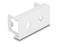 Easy 45 Module Plate Round cut-out 2 x M