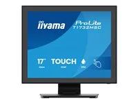 iiyama ProLite T1732MSC-B2S - LED monitor - 17" (13.3" zobrazitelný) - dotykový displej - 1280 x 1024 - TN - 250 cd/m² - 1000:1 - 5 ms - HDMI, VGA, DisplayPort - reproduktory - matná cern