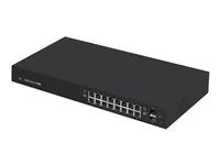 Přepínač - L3 - řízený - 16 x 10/100/1000 (PoE+) + 2 x gigabitů SFP - Lze montovat do rozvaděče - PoE+