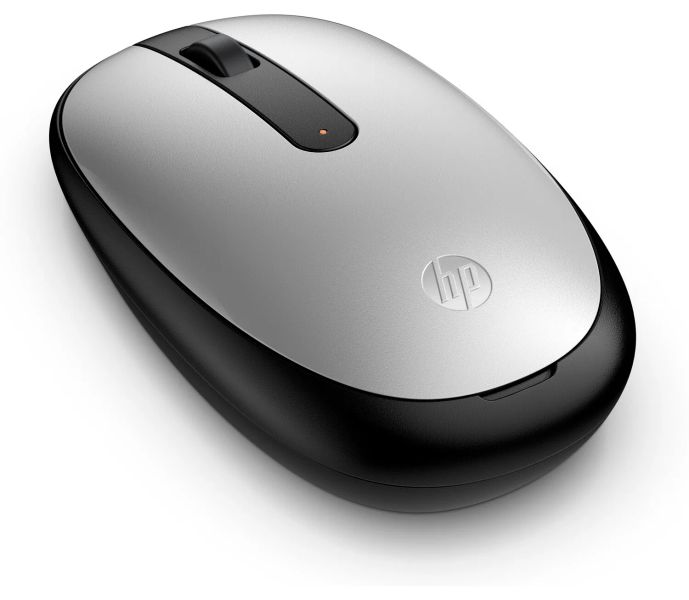 HP 240 Pike/Kancelářská/Optická/1 600 DPI/Bezdrátová Bluetooth/Černá-stříbrná