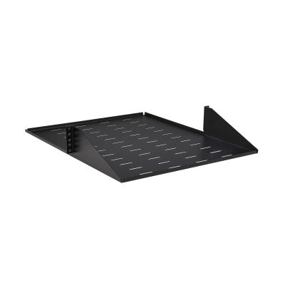Police pevná SmartRack 2U, nosnost 45kg, hloubka 546mm, montáž na střed, odvětrávaná