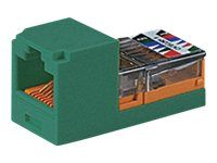 Modul - CAT 5e - UTP - RJ-45 - zelená