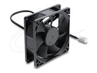Delock - Ventilátor skríne - axiální - 80 mm - cerná