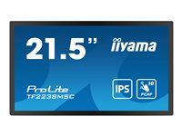 LED monitor - 21.5" - open frame - dotykový displej - 1920 x 1080 Full HD (1080p) - IPS - 600 cd/m² - 1000:1 - 5 ms - HDMI, DisplayPort - černá, matná