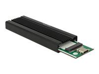 Kryt úložiště - M.2 Card - USB 3.1 (Gen 2) - černá