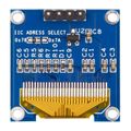 Displej OLED 0,96", 128x64 bodů, IIC/I2C, 4 piny, modrý