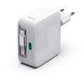 HAMA GaN, Rychlonabíječka, 2x USB-C PD/QC 30W