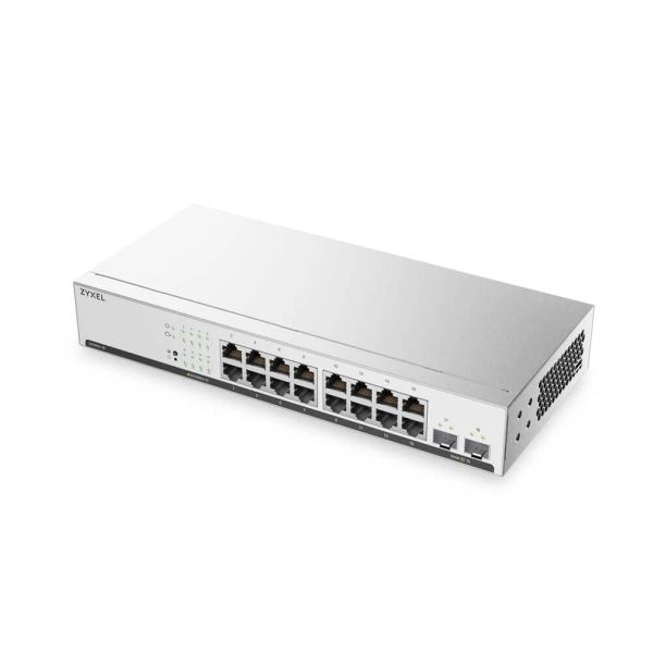 ZYXEL GS1915-18v2, 18 portov, 16x GbE a 2x SFP