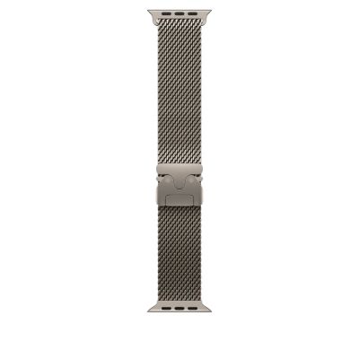 Watch Acc/49/Natural Titanium Milanese Loop - S