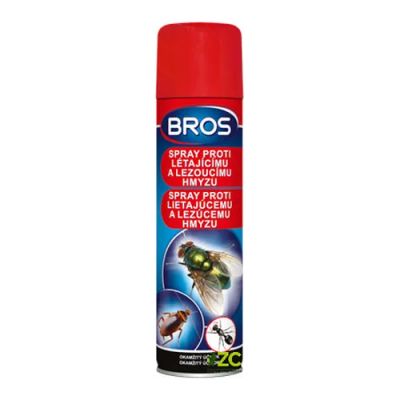 Sprej proti létajícímu a lezoucímu hmyzu BROS 400ml