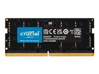 DDR5 - modul - 64 GB - SO-DIMM 262 pinů - 2800 MT/s / PC5-44800 - CL46 - 1.1 V - on-die ECC - černá