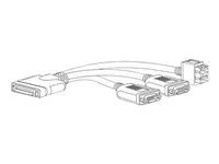 Cisco - Video / USB / sériový kabel - USB, DB-9, HD-15 (VGA) (M) - pro UCS SmartPlay Select B200 M5, SmartPlay Select C3260; UCS 5108 Blade Server Chassis