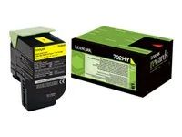 Žlutá - originální - kazeta s barvivem LCCP, LRP - pro Lexmark CS310dn, CS310n, CS410dn, CS410dtn, CS410n, CS510de, CS510dte