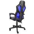DELTACO GAM-086, RGB Herní židle, černá