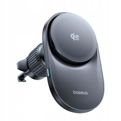 Baseus PrimeTrip VC2 Pro Cooling Magnetický Držák do Auta s Bezdrátovým Nabíjením 25W Cosmic Black