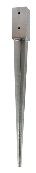 Čtvercová patka 71x71x750mm s trnem