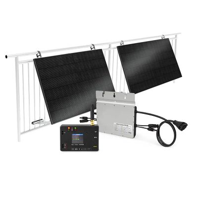 Balkónová FV 800 W s inteligentním měřičem (bez přepadu) 750Wp