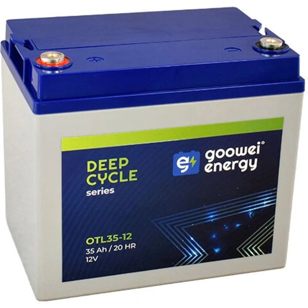 Olověná trakční baterie 12V 35Ah GOOWEI ENERGY OTL35-12