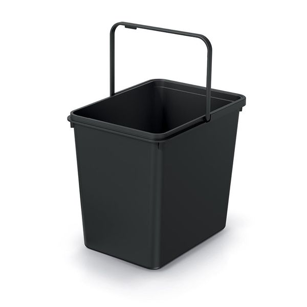 Odpadkový koš SYSTEMA BASIC černý 23l