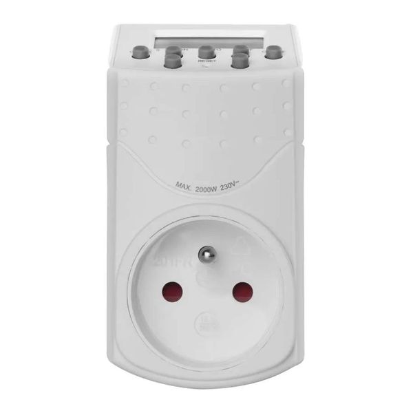 Spínací zásuvka EMOS P5506 digitální týdenní