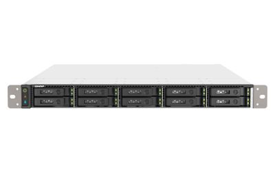 QNAP TS-h1090FU-7232P-32G (AMD EPYC, 32GB ECC RAM, 10x 2,5" U.2/U.3/SATA, 2x 2,5GbE, 2x 25Gb SFP28)