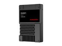 SanDisk SN861 - SSD - Enterprise - šifrovaný - 7.68 TB - interní - 2.5" - U.2 PCIe 5.0 x4 (NVMe) - TCG Opal Encryption