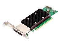 Řadič úložiště - 16 Kanál - SATA 6Gb/s / SAS 24Gb/s / PCIe 4.0 (NVMe) - PCIe 4.0 x16