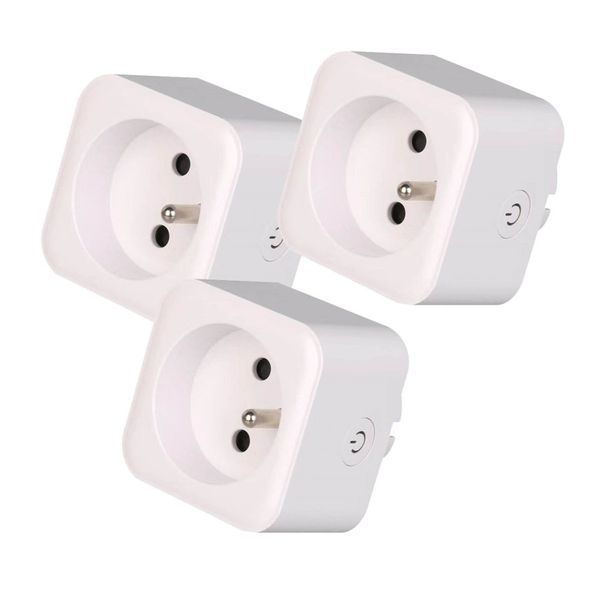 Smart zásuvka IMMAX NEO 07762C WiFi Tuya sada 3 ks