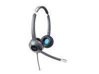 Cisco 522 Wired Dual - Náhlavní souprava - náhlavní - kabelové - 3.5 mm jack
