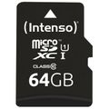 INTENSO Micro SDXC karta 64GB Class10, UHS-1