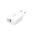 INTENSO W30AC, 2x USB A/C, Nabíječka, 30W, bílá