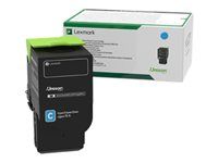 Azurová - originální - kazeta s barvivem LCCP, LRP - pro Lexmark CS421, CS521, CS622, CX421, CX522, CX622, CX625
