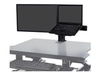 Montážní sada (úchyt na stůl) - pro LCD displej / notebook - černá - velikost obrazovky: až 24"