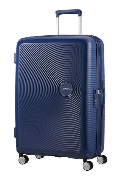 American Tourister Soundbox Spinner  Exp. 77 Navy