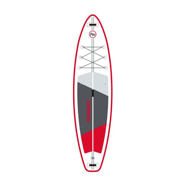 Paddleboard FunWater SUPFW69C červený/bílý